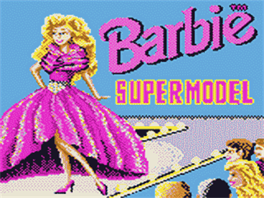 Barbie: Super Model - Screenshot - Game Title Image