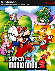 Super Mario Bros. 2 - Fanart - Box - Front Image