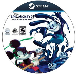 Epic Mickey 2: The Power of Two - Fanart - Disc Image