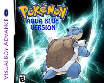 Pokémon Aqua Blue - Fanart - Box - Front Image