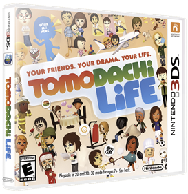 Tomodachi Life - Box - 3D Image