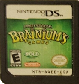 Professor Brainium's Games - Cart - Front Image