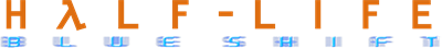 Half-Life: Blue Shift - Clear Logo Image