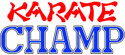 Karate Champ - Clear Logo Image