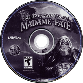Mystery Case Files: Madame Fate - Disc Image