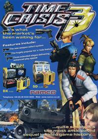 Time Crisis 3 - Advertisement Flyer - Front Image
