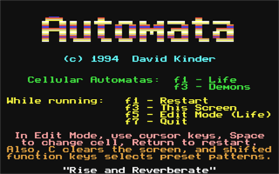 Automata - Screenshot - Game Title Image