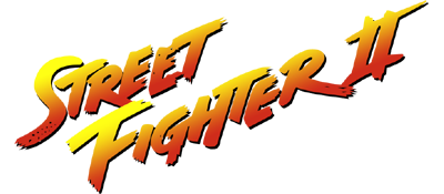 Street Fighter II: The World Warrior - Clear Logo Image