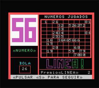 El Bingo - Screenshot - Gameplay Image