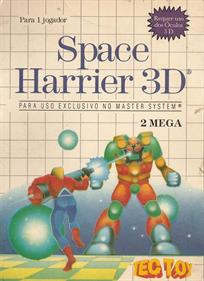 Space Harrier 3-D - Box - Front Image