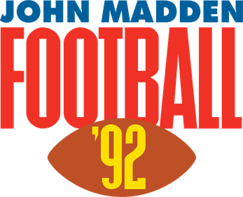 John Madden Football '92 - Clear Logo Image