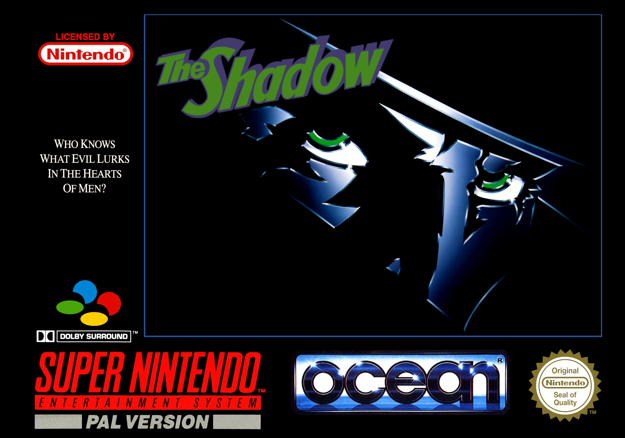 Обложка shadow. The Shadow 1994. The Shadow Snes. Shadow Snes обложка. Legend Snes обложка.