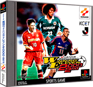 J.League Jikkyou Winning Eleven 2000 2nd - Box - 3D Image