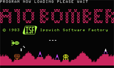 A10 Bomber - Screenshot - Game Title Image