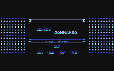Alien Commando: The Ship - Screenshot - Game Title Image