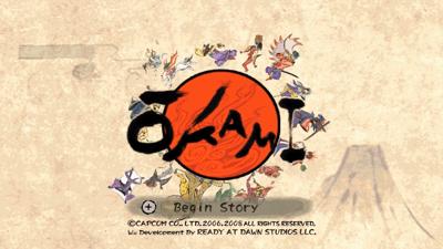 Ōkami - Screenshot - Game Title Image