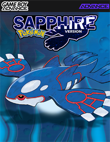 Pokémon Sapphire Version - Fanart - Box - Front Image