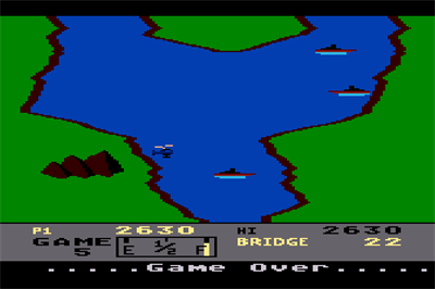 River Raid Bold - Screenshot - Game Over Image