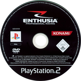 Enthusia Professional Racing - Disc Image