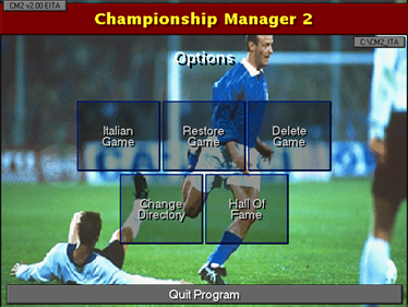 Championship Manager 2: The Italian Leagues Season 96/97 - Screenshot - Game Title Image