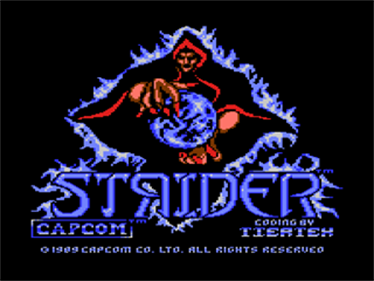 Strider - Screenshot - Game Title Image