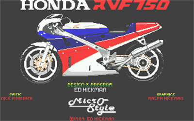 RVF Honda - Screenshot - Game Title Image
