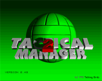 Tactical Manager 2 - Screenshot - Game Title Image