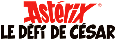 Astérix: Caesar's Challenge - Clear Logo Image