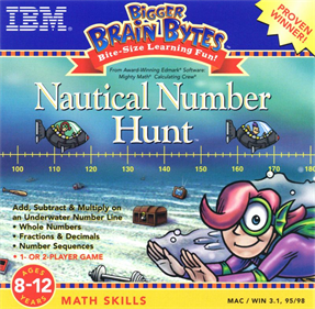 Nautical Number Hunt - Box - Front Image