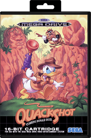 QuackShot Starring Donald Duck - Box - Front - Reconstructed Image