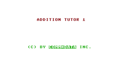 Primary Math Series - Screenshot - Game Title Image