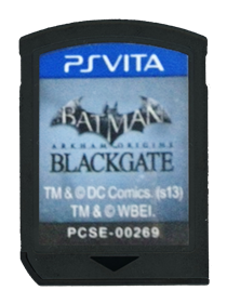 Batman: Arkham Origins: Blackgate - Cart - Front Image