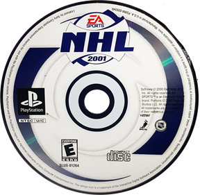 NHL 2001 - Disc Image