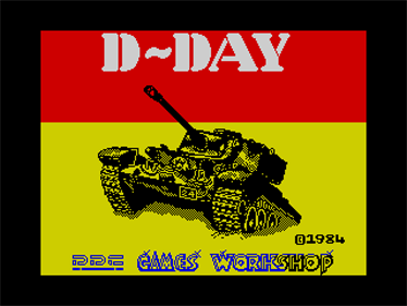 D-Day - Screenshot - Game Title Image