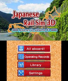 Japanese Rail Sim 3D: Journey in Suburbs #1 - Screenshot - Game Title Image
