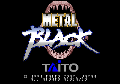 Metal Black - Screenshot - Game Title Image