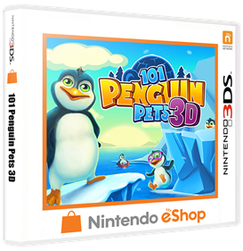 101 Penguin Pets 3D - Box - 3D Image