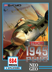 Strikers 1945 Plus - Fanart - Box - Front Image