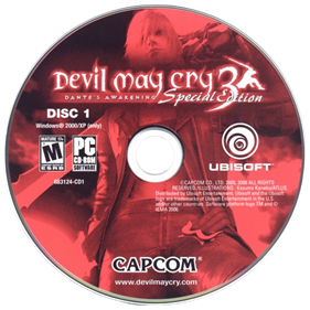 Devil May Cry 3: Special Edition - Disc Image