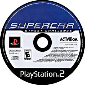 Supercar Street Challenge - Disc Image