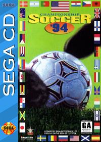 Championship Soccer '94 - Fanart - Box - Front Image