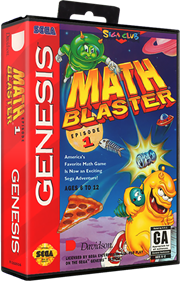 Math Blaster: Episode 1 - Box - 3D Image