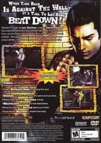 Beat Down: Fists of Vengeance - Box - Back Image