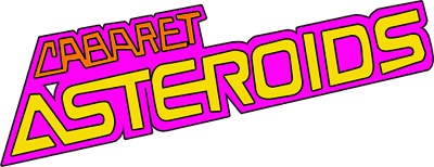 Cabaret Asteroids - Clear Logo Image