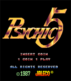 Psychic 5 - Screenshot - Game Title Image