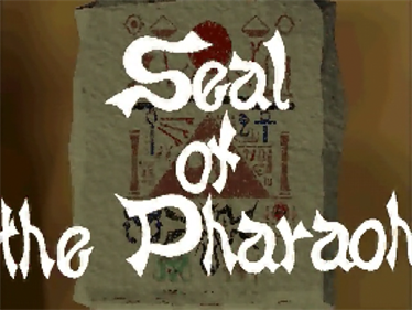 Seal of the Pharaoh - Screenshot - Game Title Image