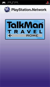 TalkMan Travel: Rome - Fanart - Box - Front