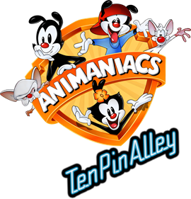 Animaniacs: Ten Pin Alley - Clear Logo Image
