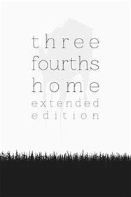 Three Fourths Home - Box - Front Image