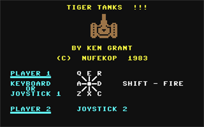 Tiger Tanks - Screenshot - Game Title Image